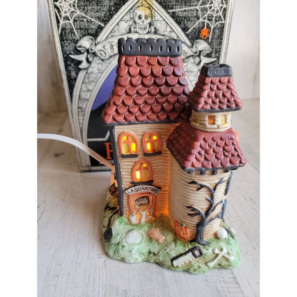 Midwest Dr Frankenstein's Mansion Halloween Village accessories spooky Hollow - Picture 4 of 6